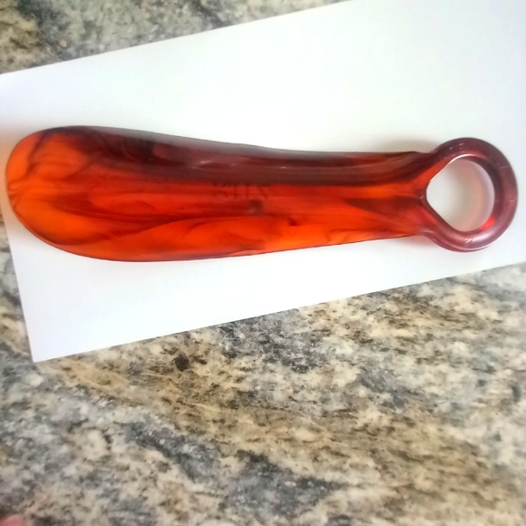 Vintage Paris RITZ Hotel Faux Tortouse Shell Shoe Horn - Picture 3 of 3